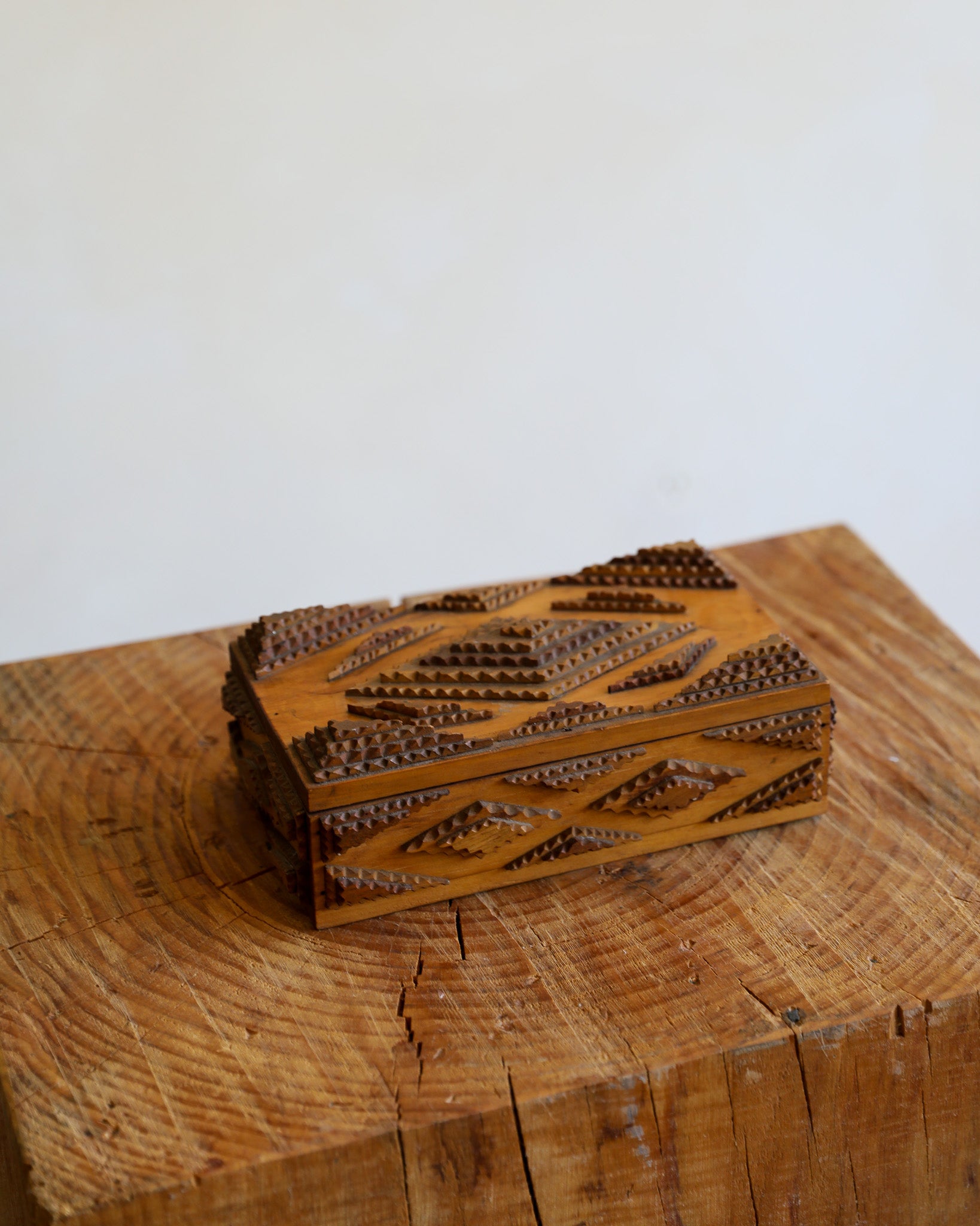 Tramp Art Box