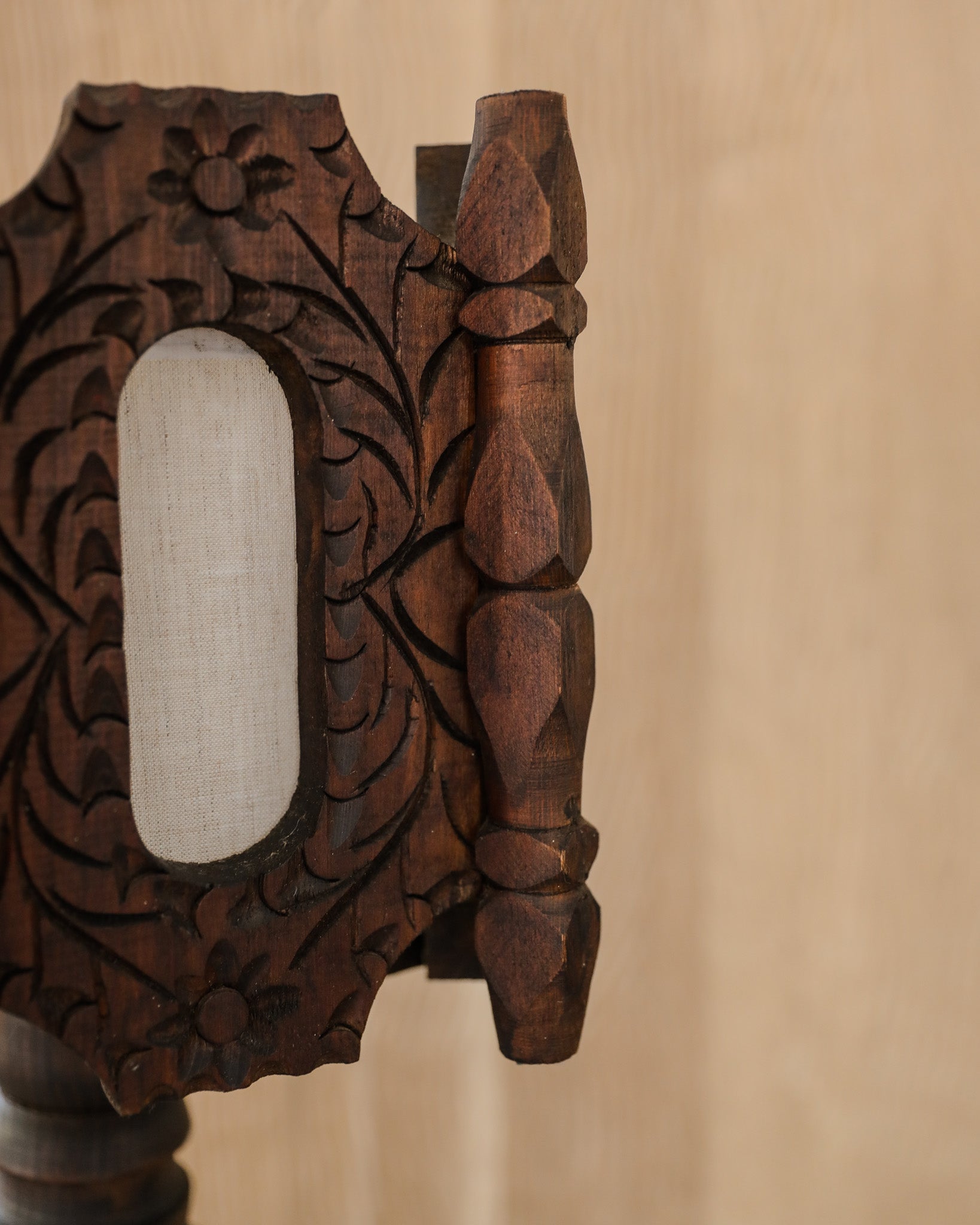 Tramp Art Table Lamp