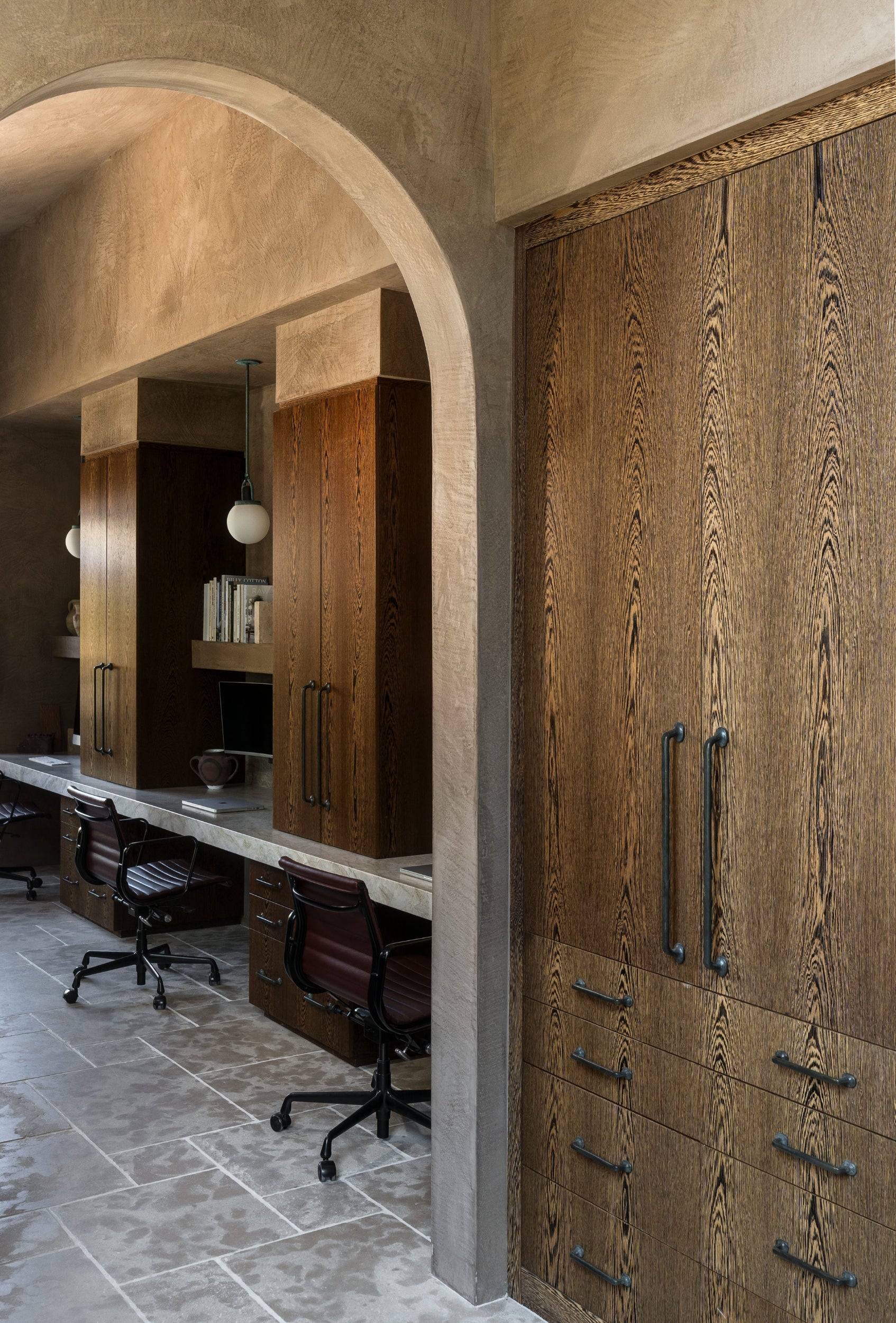 hommeboys studio cabinetry detail image of wenge cabinets