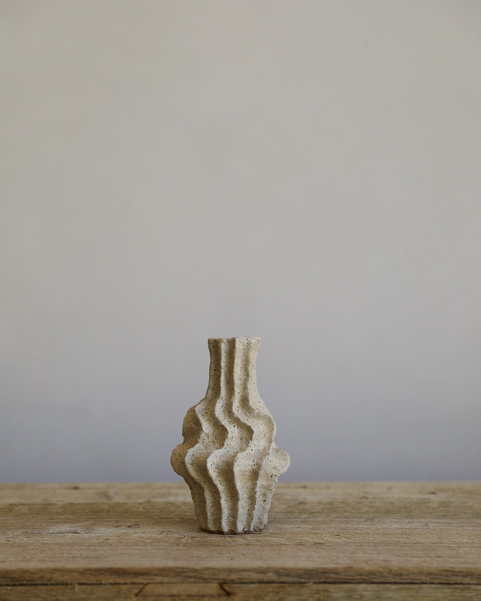 textural glazed ceramic vase amii tsang pottery squiggle