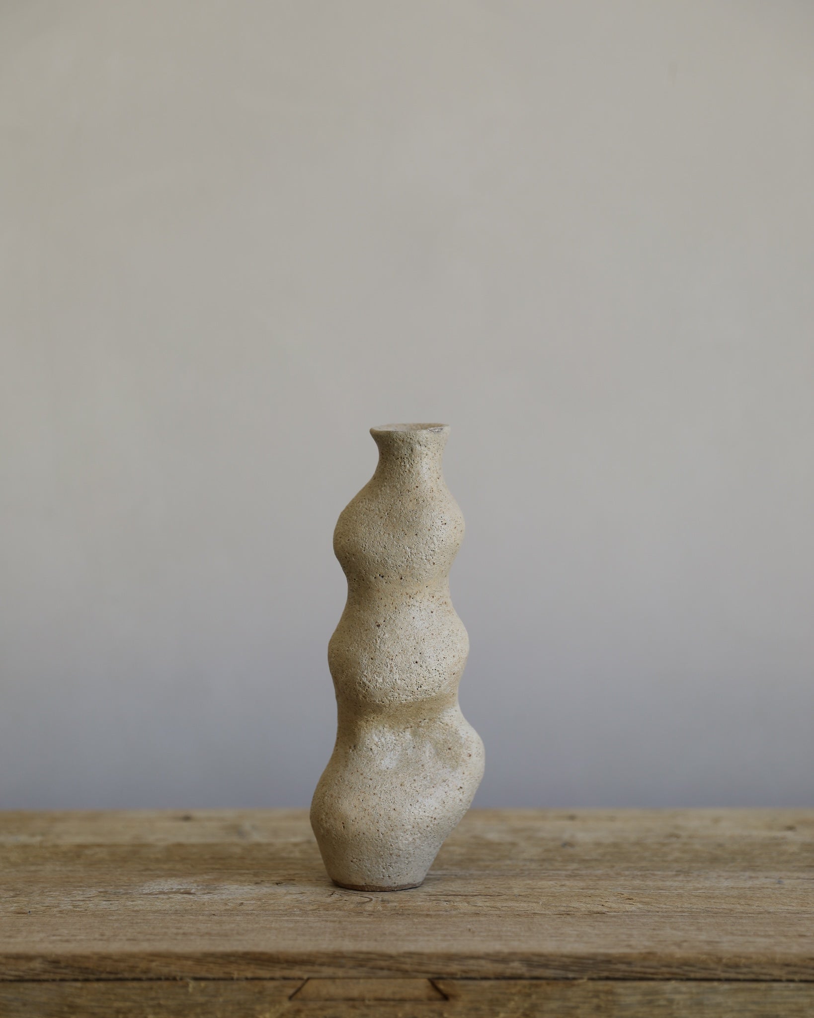 tall textural glazed ceramic vase amii tsang pottery