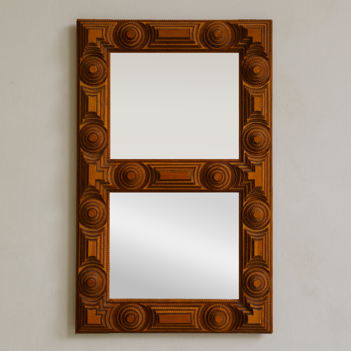 Tramp Art Mirror | Haus of Hommeboys Tramp Art Mirror | Haus of Hommeboys